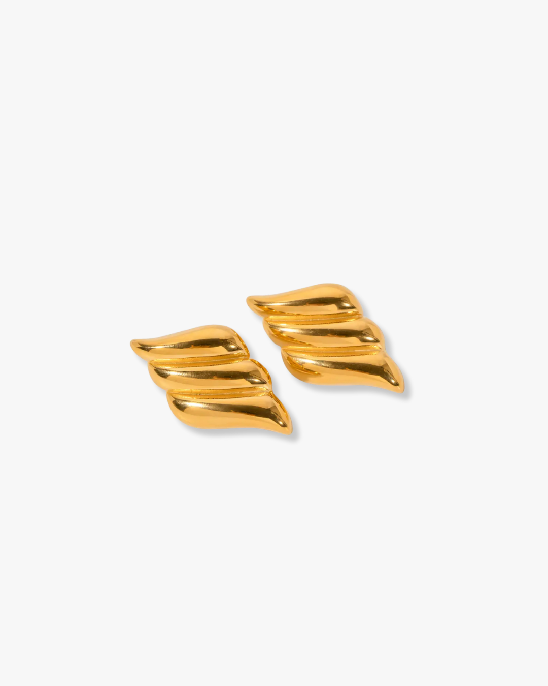 Rome Stud Earrings in Gold