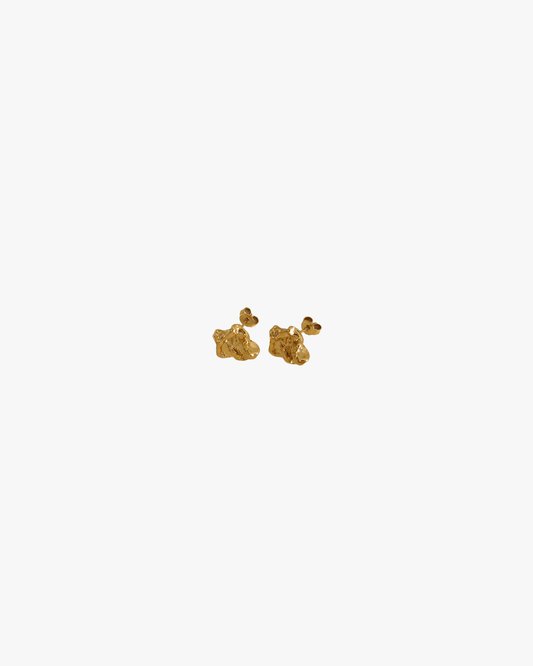 Doha Stud Earrings in Gold