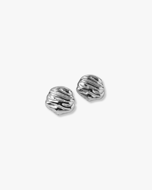 Erika Stud Earrings in Silver