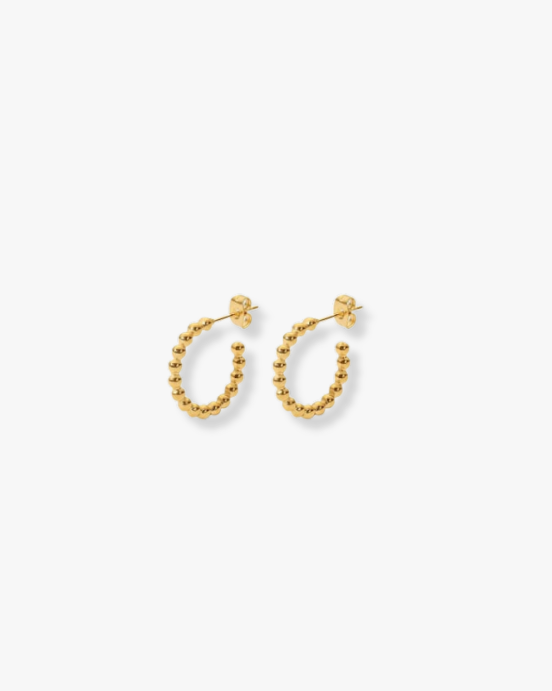 Lilly Mini Ball Hoop Earrings