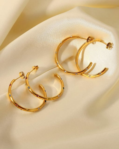 Nina Diamanté  Hoops