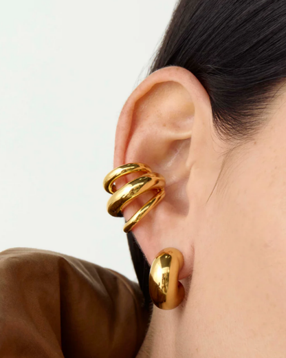 Hannah Earcuff in Gold