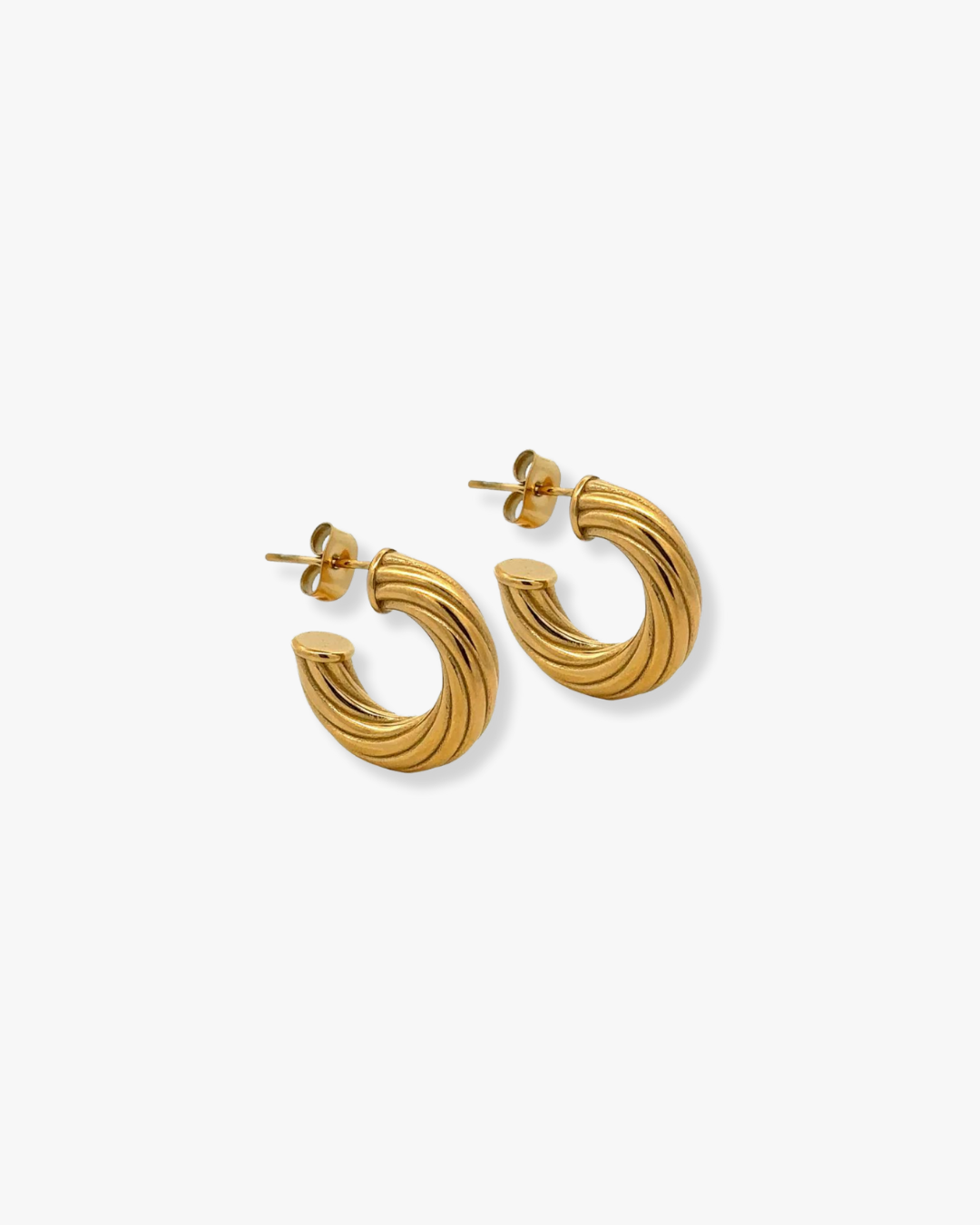 Odesa Chunky Hoops in Gold