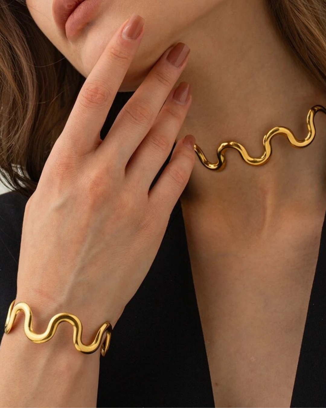 Cannes Bracelet in Gold