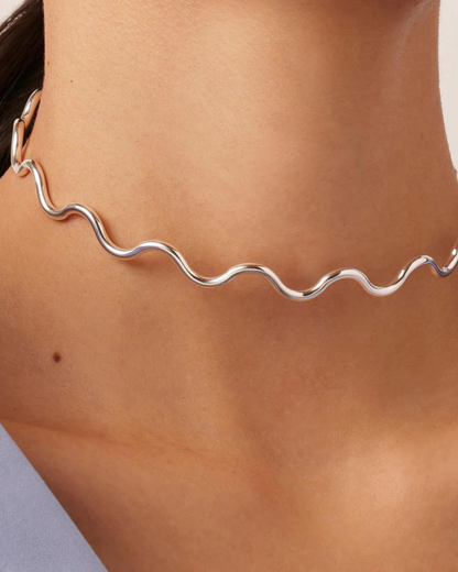 Alexandria Wavy Choker