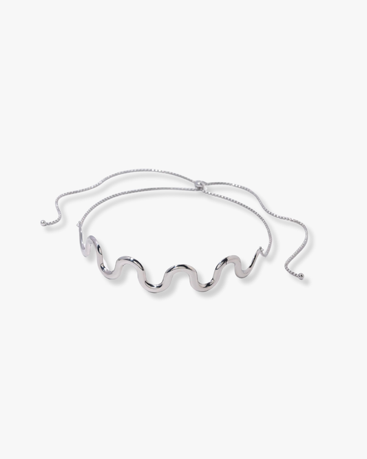 Cannes Choker in Silver