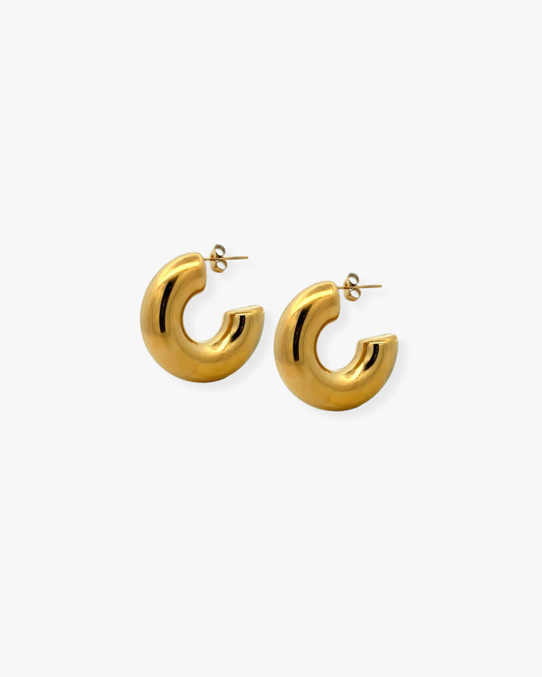 Lou Chunky Hoop Earrings