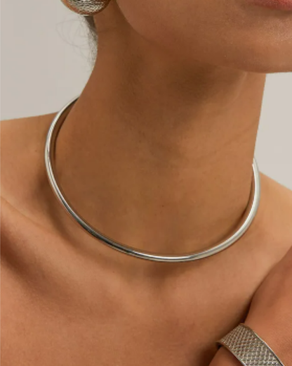 Lyon Choker in Silver