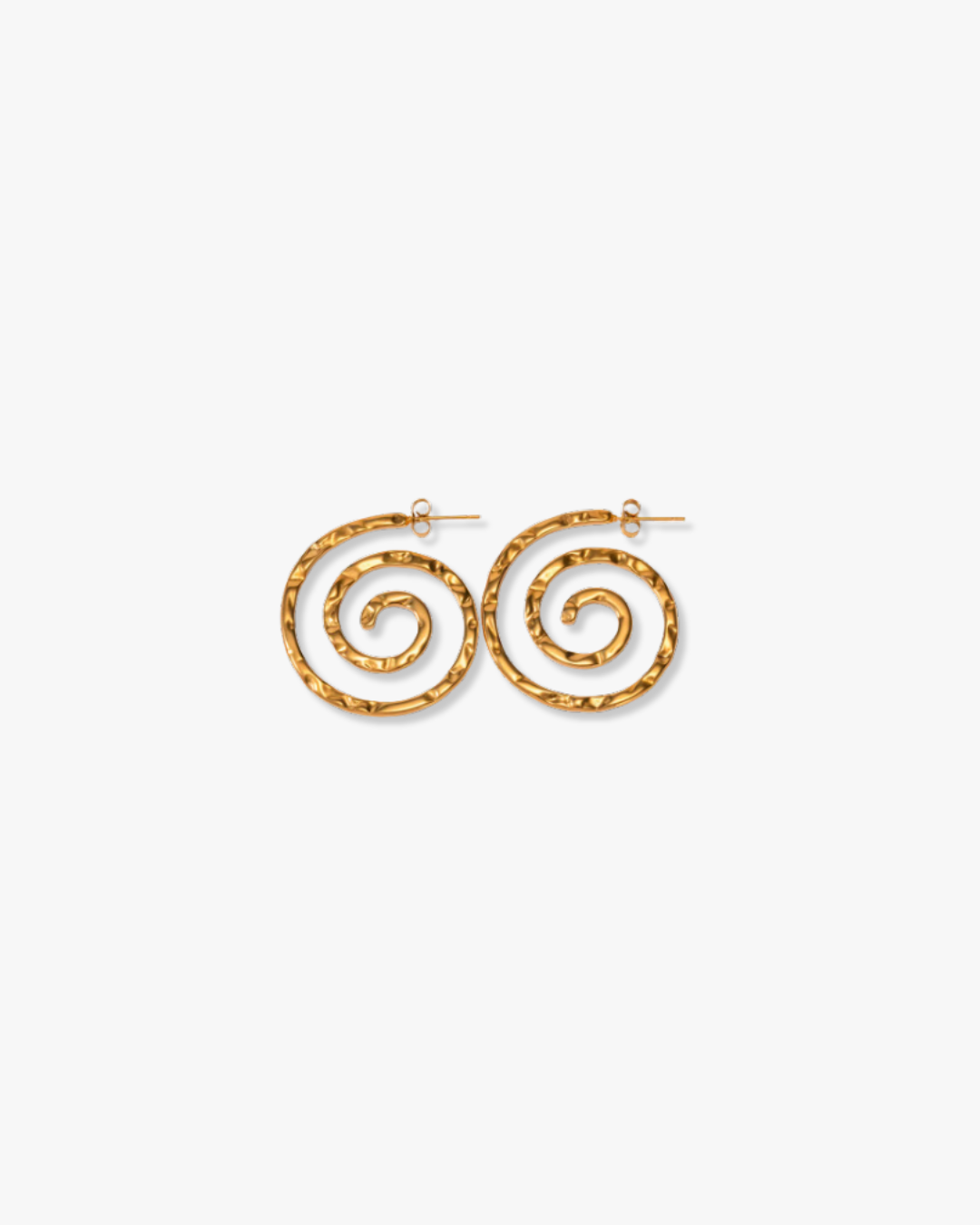 Spiral Hoop Earrings