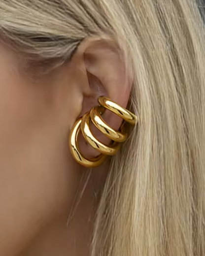 Twirl Earcuff in Gold