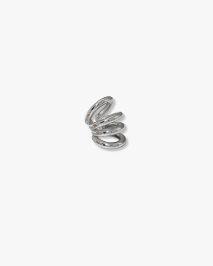 Twirl Earcuff in Silver