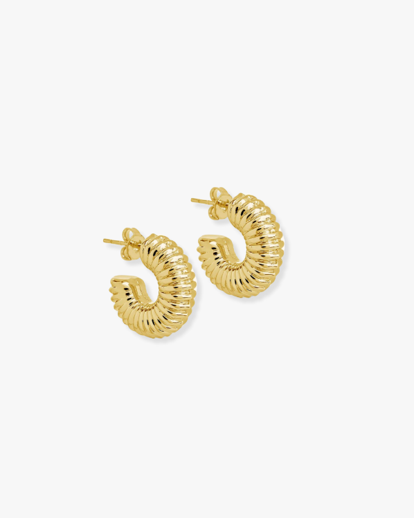 Amara Chunky Ear Hoop Earrings