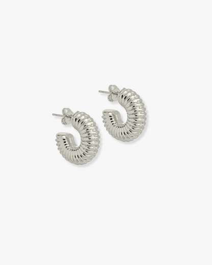 Amara Chunky Ear Hoop Earrings