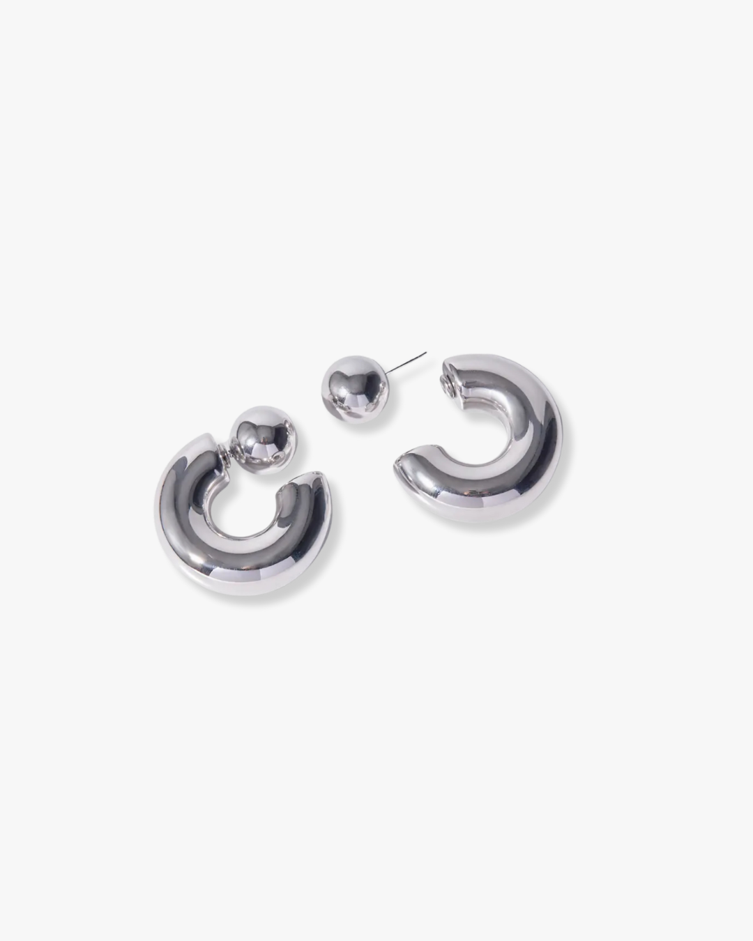 Milou Reversible Hoop Earrings